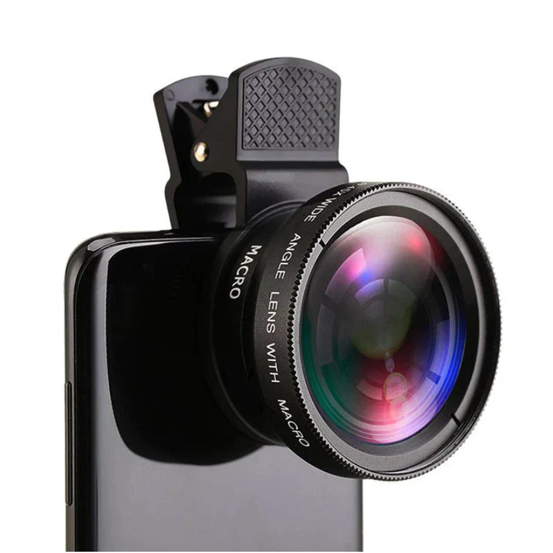 Lente para Celular com Clipe 2 em 1