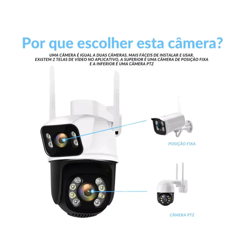 Câmera de Segurança Wi-Fi A28B
